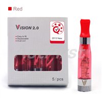 Vision 2.0 V3+ CE5 CC デュアルコイル クリアカトマイザー Clearomizer (5個入)